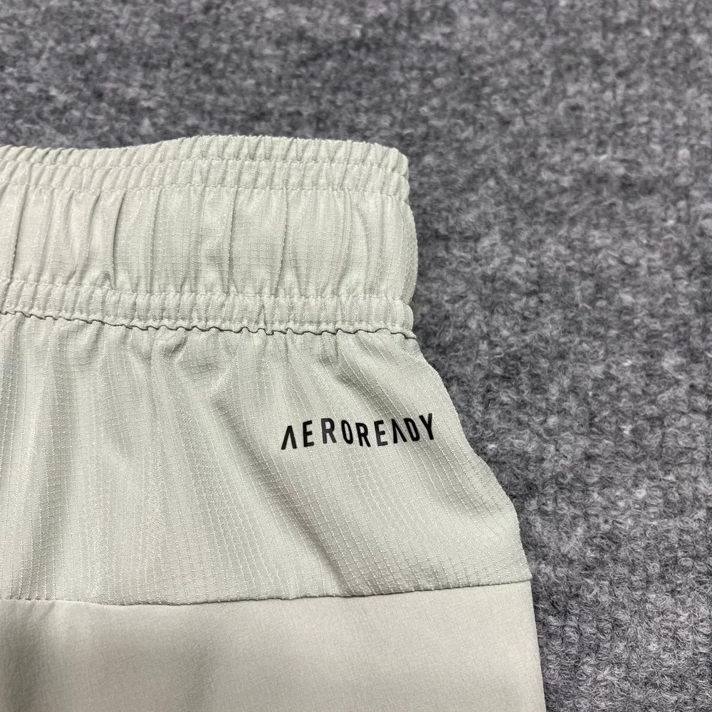 Adidas Pants Mens Small Gray Training Tapered Lightweight Running Joggers